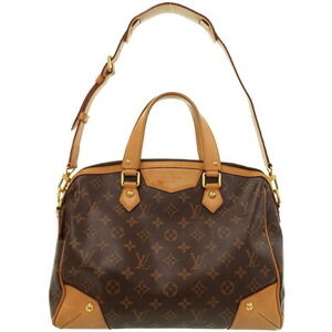 Louis Vuitton Monogram Leather Brown Retiro Bag